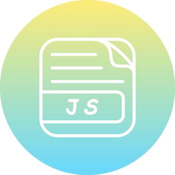 JS File Professional Web Design Element vector