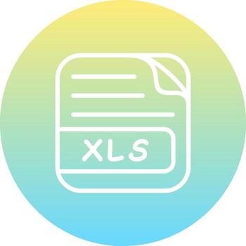 xls archivo versátil ui diseño activo vector