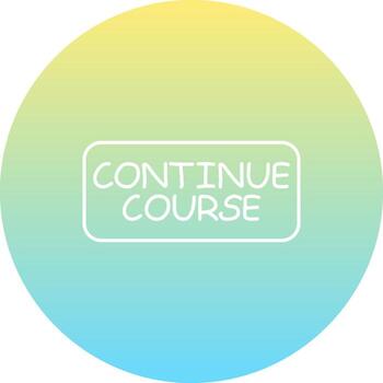 Seguir curso Delgado botón en capas producto diseño diseño vector