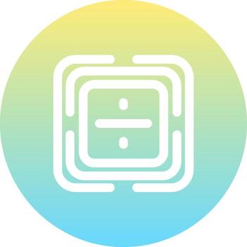 dividir creativo web gráfico objeto vector