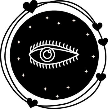 Eye Optimized Mobile App Layout vector