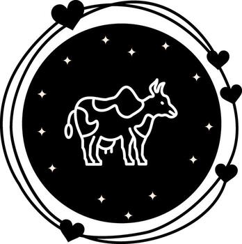 Cow Professional Creative Layout vector