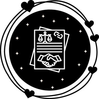 Agreement Papers Distinctive Graphic Object vector