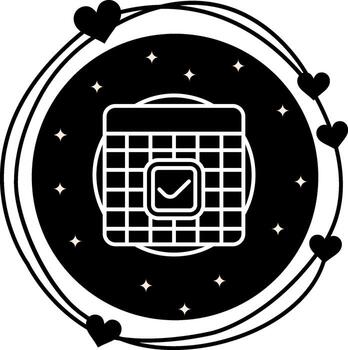 Grid Check Minimal User Interface Design vector