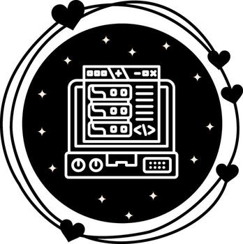 Backend Unique Modern Design Form vector