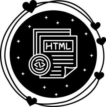 Html File Creative Web Interface Graphic vector