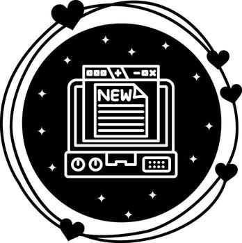 Program New Features Distinctive Web Graphic Shape vector