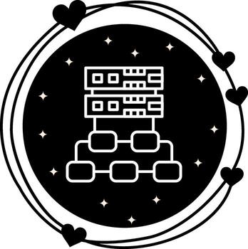 apoderado servidor utilidad enfocado gráfico elemento vector