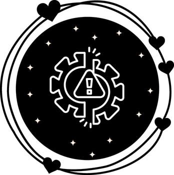 Disruption Distinctive Visual Branding Mark vector