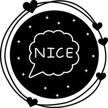 Nice Concise Digital Art Object vector