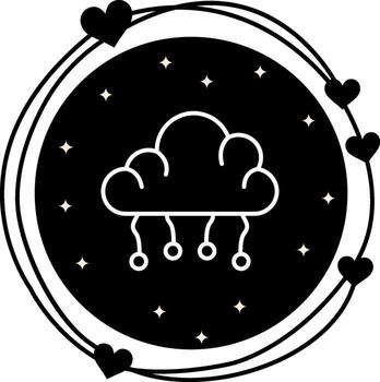 nube informática alto resolución diseño característica vector