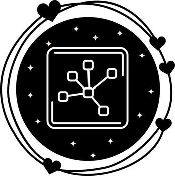 Network Hub High Resolution Design Object vector