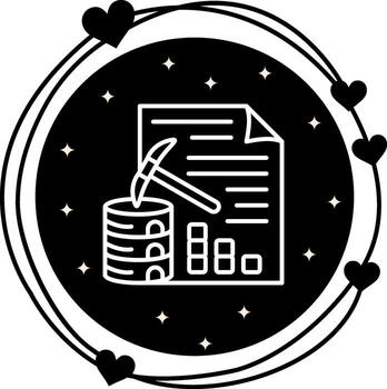 Data Mining Distinctive Creative Design Form vector