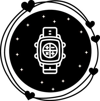 inteligente reloj calculadora elegante usuario interfaz característica vector