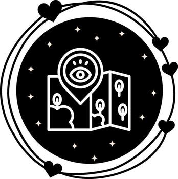 Location View Consistent UI Graphic Element vector