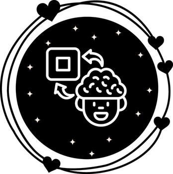 Brain Stop Advanced Web Interface Element vector