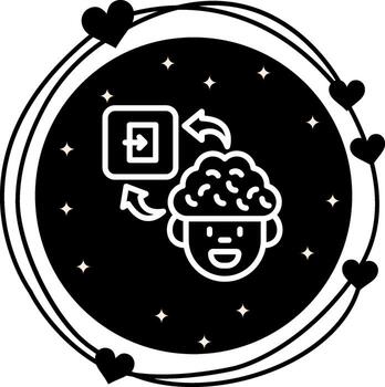 Brain Exit Sharp User Experience Element vector