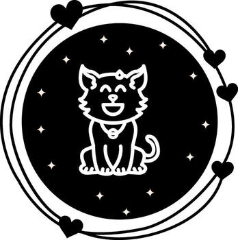 cansado gato avanzado usuario experiencia símbolo vector