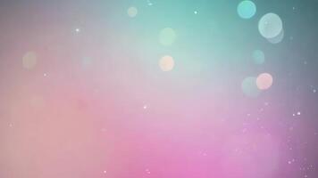 pastell bakgrund med rör på sig pärlar och mjuk ljus skapande en drömmande effekt video