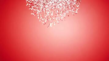 semplice rosso pendenza sfondo per design progetti, presentazioni, o visivo arte video