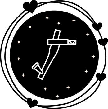 Intramedullary Rod Streamlined Flat Design Feature vector