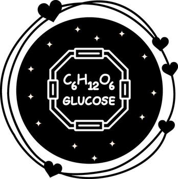 Glucose Minimal User Interface Design vector