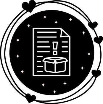 Wishlist Alert Dynamic User Interface Symbol vector