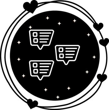 comentario hilo personalizado usuario interfaz diseño vector