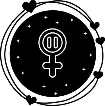 Menopause Symbol Advanced UI Graphic Feature vector