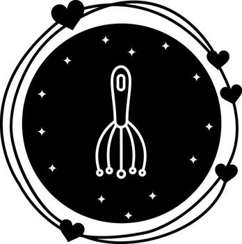 Scalp Massager Consistent Product Design Symbol vector