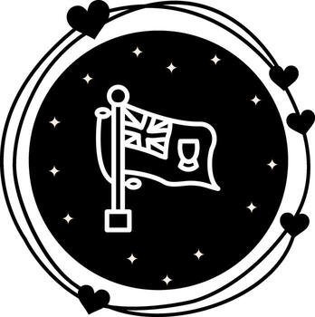 Flag Falkland Islands Adaptive Web Graphic Element vector