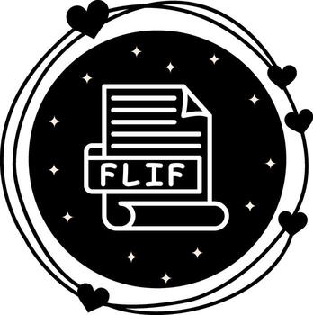 flif personalizado digital Arte bosquejo vector