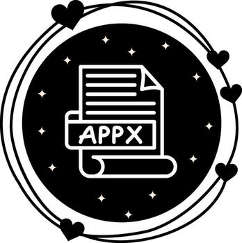 APPX Structured Digital Graphic Asset vector