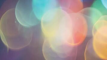 Light Bokeh Effect In Studio During Daytime For Abstract Background video