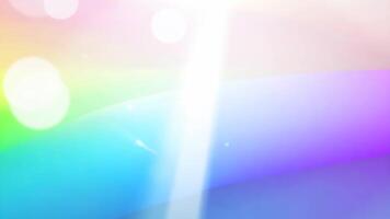 abstrakt lutning rörelse bakgrund med färgrik ljus bokeh effekter video
