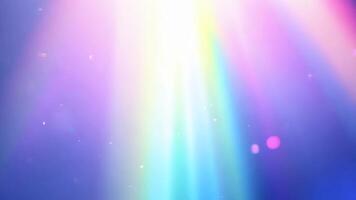 Light Beams and Colorful Flares Create a Bright, Abstract Effect video