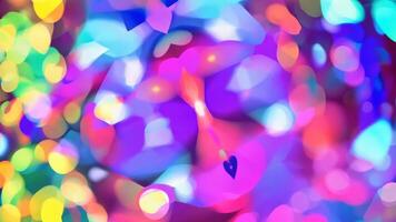 Abstract Pastel Colors Creating a Joyful Blurred Background Effect video