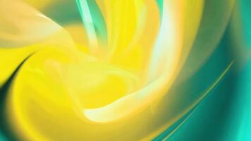 abstrakt bakgrund med strömmande gul och kricka lutning design video