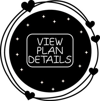 View Plan Details Slim Button Optimized Mobile App Layout vector