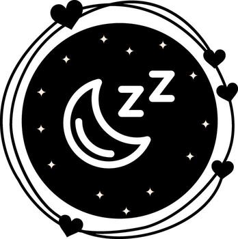 Sleep Consistent UI Graphic Element vector
