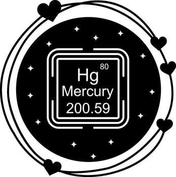 Mercury Square Creative Design Element vector