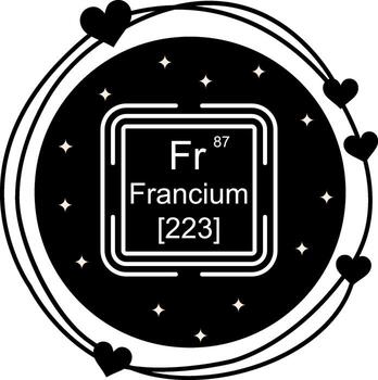 Francium Square Consistent UI Graphic Element vector