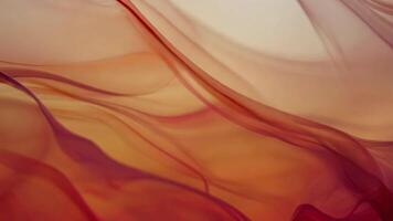 puro tessuto fluente nel dolce onde la creazione di morbido ombre e punti salienti video