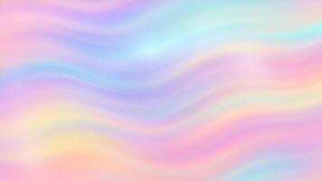 pastell färger sammanslagning i en mild, vågig mönster för bakgrund visuella video