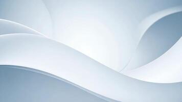 resumen blanco olas en suave ligero crear un calma antecedentes video