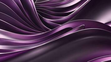 lila metallisk abstrakt vågor skapande en modern bakgrund textur grafisk video