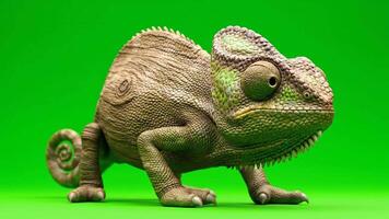 i cambiamenti pelle un' di per struttura suo animazione incontro un quello colori mutevole camaleonte diff anziché di video