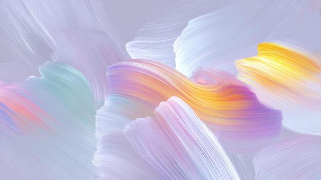 Gentle abstract background with vibrant pastel color paint strokes. art texture creates serene and beautiful design, soft and fluid painting for wallpaper photo