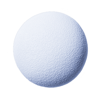 texturiert Weiß Kugel mit Rau Oberfläche, ähnlich Ball oder Planet, ist isoliert auf Transparenz Hintergrund. Kugel Textur schafft einzigartig visuell bewirken png