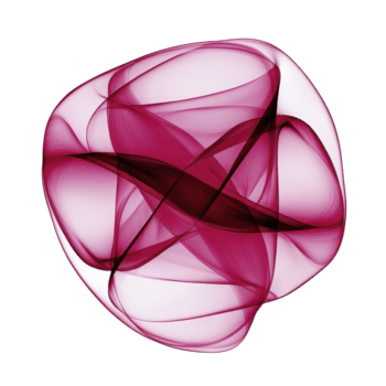 vibrante resumen diseño presentando arremolinándose rosado y negro cintas creando dinámica, fluido modelo. imagen evoca sentido de movimiento y energía, con moderno y artístico instinto png